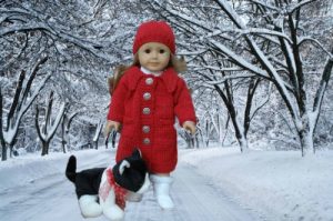 Download Don’t Forget Your Coat Knitting Pattern for 18 inch dolls pdf, epub, ebook