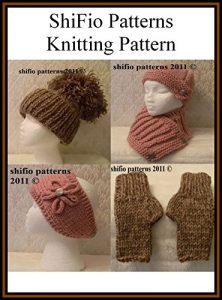 Download Knitting Pattern – KP197- hat, scarf, mitts and headband pdf, epub, ebook