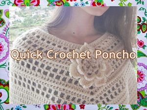 Download Quick Woman Poncho Crochet Pattern pdf, epub, ebook