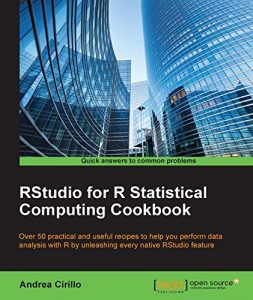 Download RStudio for R Statistical Computing Cookbook pdf, epub, ebook