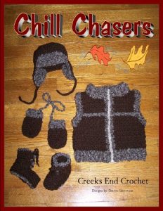 Download Chill Chasers Baby Boy Vest, Hat and Mitten Crochet Pattern pdf, epub, ebook