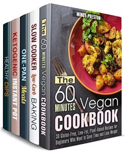 Download Busy People Cookbook Box Set (5 in 1): Over 180 Vegan, Low Carb Baked Meals, Cast Iron, Ketogenic and Dip Recipes to Save Your Time (Time-Saving Meals) pdf, epub, ebook