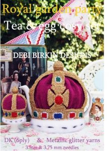 Download Royal Crown teacosy and Egg cosy tea set knitting pattern pdf, epub, ebook