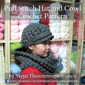 Download Puff Stitch Hat and Cowl Crochet Pattern pdf, epub, ebook