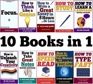 Download 10 Books in 1: Memory, Speed Read, Note Taking, Essay Writing, How to Study, Think Like a Genius, Type Fast, Focus: Concentrate, Engage, Unleash Creativity, … (The Learning Development Book Series) pdf, epub, ebook