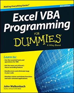 Download Excel VBA Programming For Dummies pdf, epub, ebook