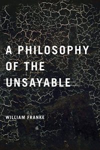 Download A Philosophy of the Unsayable pdf, epub, ebook